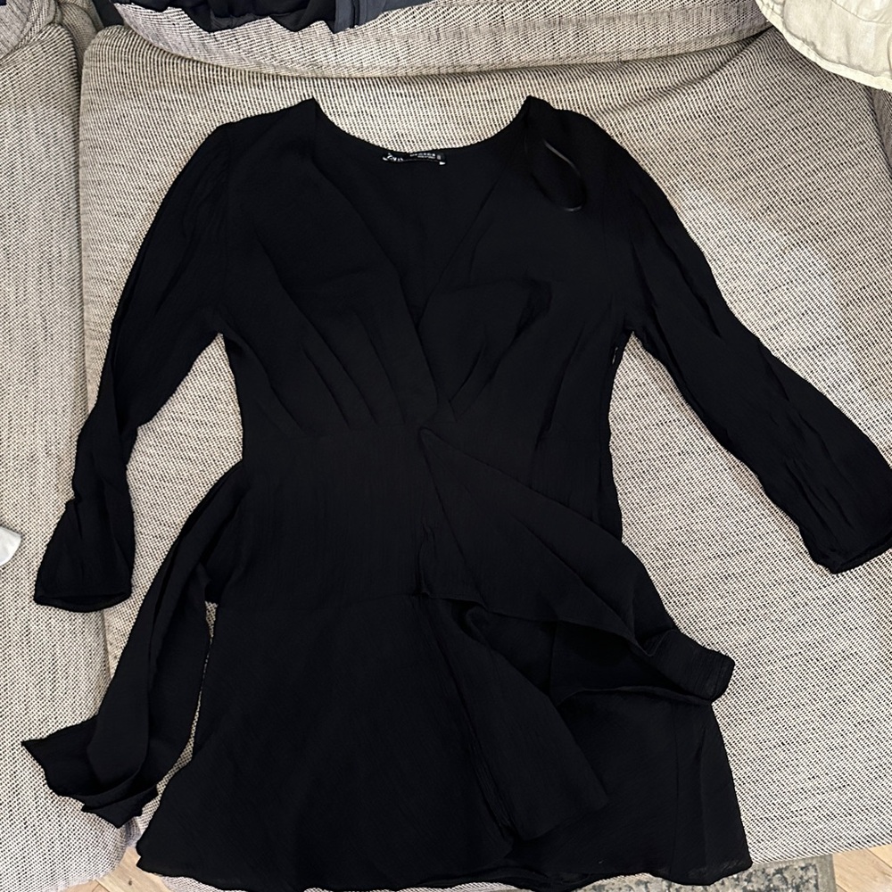 ZARA Elegant Black Women's Dress